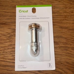 NIP Cricut Knife Blade + Drive Housing